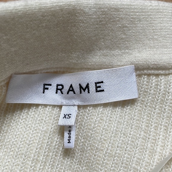 Ladies Frame off the shoulder sweater - Picture 3 of 3